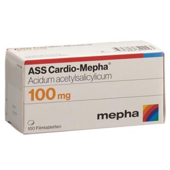 ASS Cardio-Mepha Filmtabl 100 mg 100 pcs