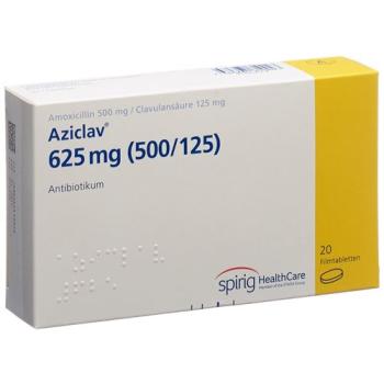 Aziclav 625 mg 20 Filmtabletten