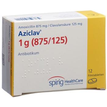 Aziclav 1 g 12 filmtablets