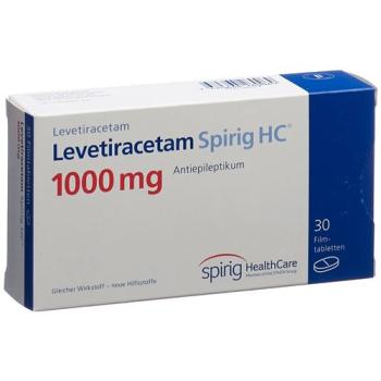Levetiracetam Spirig HC 1000 mg 30 Filmtablets
