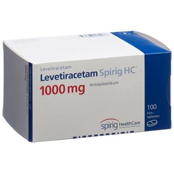 Levetiracetam Spirig HC 1000 mg 100 Filmtablets