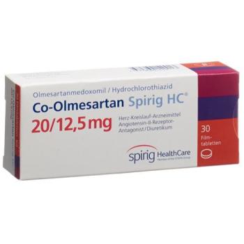 Co-Olmesartan Spirig HC 20/12.5 mg 30 Filmtabletten