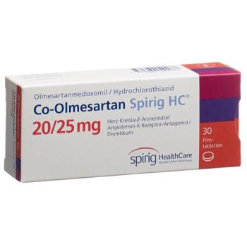 Co-Olmesartan Spirig HC 20/25 mg 30 Filmtabletten