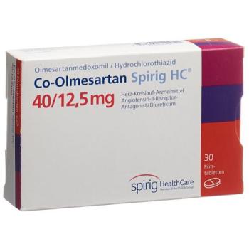 Co-Olmesartan Spirig HC 40/12.5 mg 30 Filmtabletten