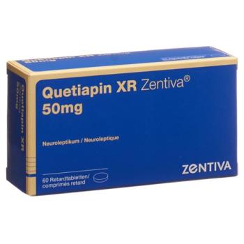 QUETIAPIN XR Zentiva Ret Tabl 50 mg