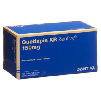 Quetiapine XR Zentiva Ret Tabl 150 mg 100 pcs