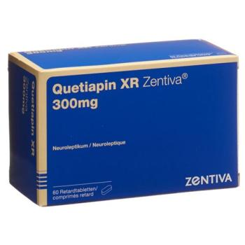 QUETIAPIN XR Zentiva Ret Tabl 300 mg