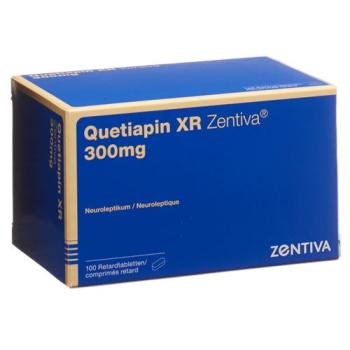 Quetiapine XR Zentiva Ret Tabl 300 mg 100 pcs