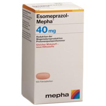 ESOMEPRAZOLE Mepha film tablets 40 mg