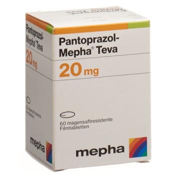 PANTOPRAZOLE MEPHA TEVA FILMTABL 20 MG DS
