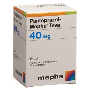 PANTOPRAZOLE Mepha Teva film tablets 40 mg