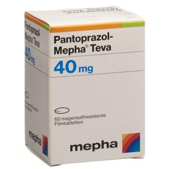 PANTOPRAZOLE Mepha Teva film tablets 40 mg
