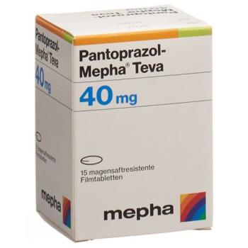 PANTOPRAZOLE Mepha Teva film tablets 40 mg