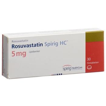 Rosuvastatin Spirig HC Filmtabl 5 mg 30 pcs