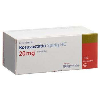 Rosuvastatin Spirig HC Filmtabl 20 mg 100 pcs