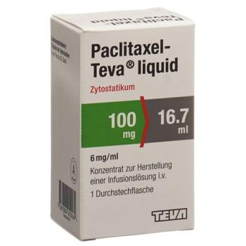 Paclitaxel-Teva liquid Inf Conc 100 mg/16.7ml perf
