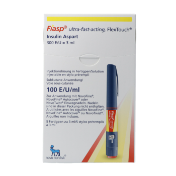 Fiasp FlexTouch Inj Loes 100 E 5 Fertpen 3 ml
