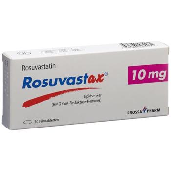 Rosuvastax film tabl 10 mg 30 pcs