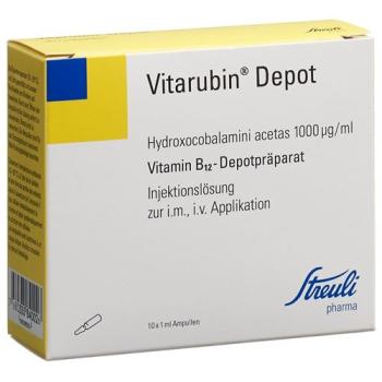 Vitarubin Depot Inj Loes 1 mg/ml 10 amp 1 ml