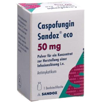 Caspofungin Sandoz eco dry sub 50 mg vial