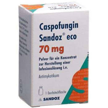 Caspofungin Sandoz eco dry sub 70 mg vial