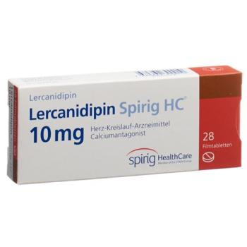 Lercanidipin Spirig HC Filmtabl 10 mg 28 pcs