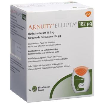 Arnuity Ellipta Inh Plv 182 mcg 3 x 30 doses