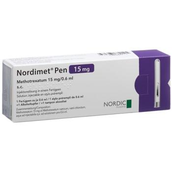 Nordimet Inj L&ouml;s 15 mg/0.6ml pre-filled pen