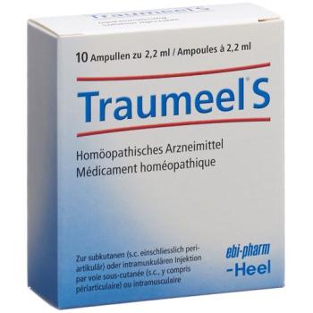 Traumeel S Inj L&ouml;s 10 Amp 2.2 ml