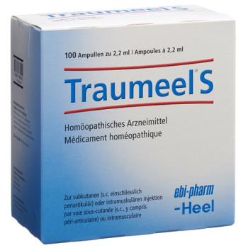 Traumeel S Inj L&ouml;s 100 Amp 2.2 ml