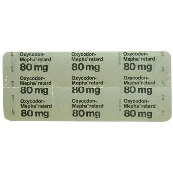 Oxycodon-Mepha Ret Tabl 80 mg 60 pcs