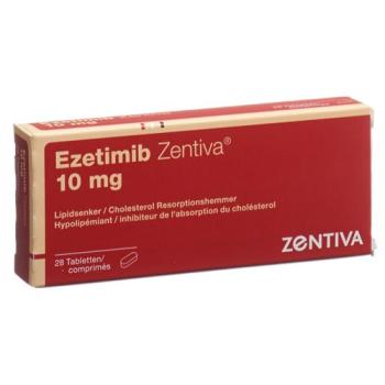 Ezetimibe Zentiva Tabl 10 mg 28 pcs