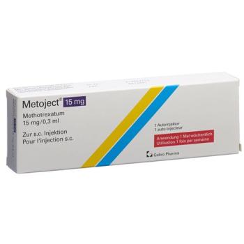Metoject Inj L&ouml;s 15 mg/0.3ml auto-injector