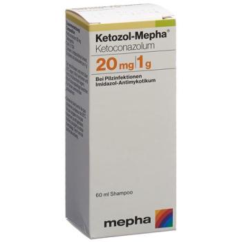Ketozol-Mepha Shampoo 20 mg/g bottle 60 ml