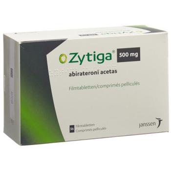 Zytiga Filmtablet 500 mg 56 pcs