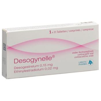Desogynelle Tabl 150mcg/20mcg 21 pcs