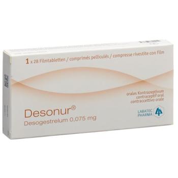 Desonur Filmtablet 0.075 mg 28 pcs