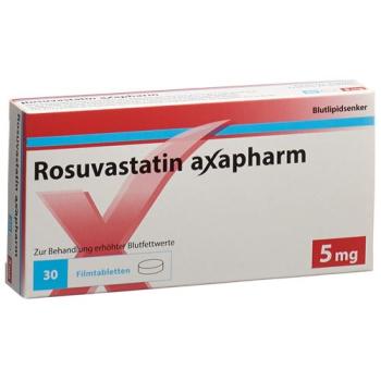 Rosuvastatin Axapharm Filmtabl 5 mg 30 pcs