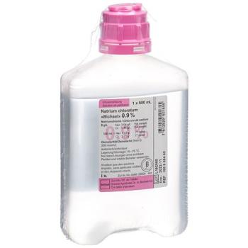 NaCl Bichsel Inf L&ouml;s 0.9% 500ml plastic bottle 10 pcs