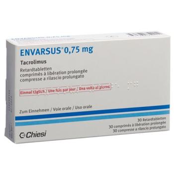 Envarsus Ret Tabl 0.75 mg 30 pcs