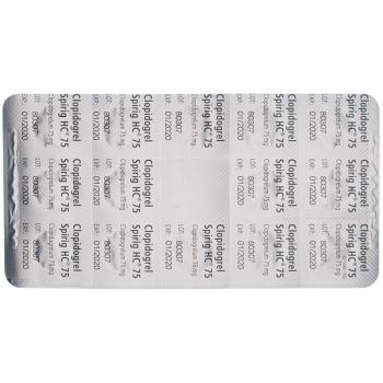 CLOPIDOGREL Spirig HC Filmtabl 75 mg
