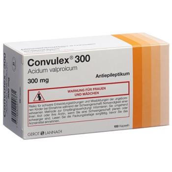 Convulex Kaps 300 mg 100 pcs