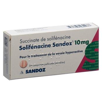 SOLIFENACIN Sandoz film tablets 10 mg