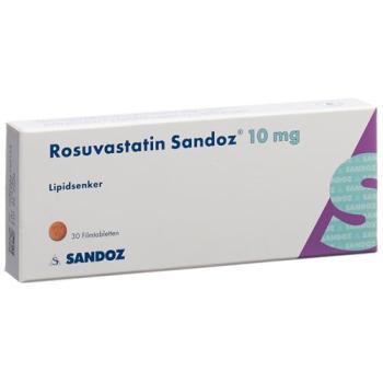 Rosuvastatin Sandoz Filmtabl 10 mg 30 pcs