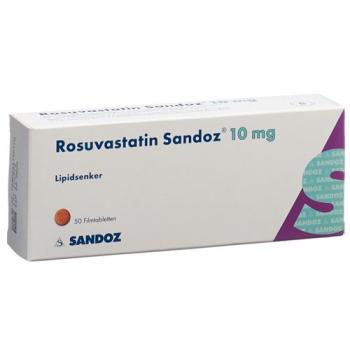Rosuvastatin Sandoz Filmtabl 10 mg 50 pcs