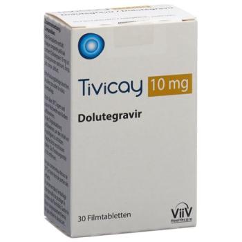 Tivicay film tabl 10 mg bottle 30 pcs