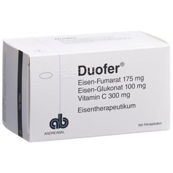 Duofer film tabl adults 100 pcs