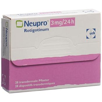 Neupro Matrixpfl 3 mg/24h bag 28 pcs