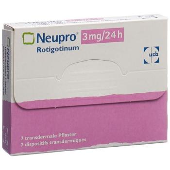 Neupro Matrixpfl 3 mg/24h bag 7 pcs