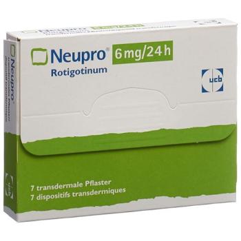 Neupro Matrixpfl 6 mg/24h bag 7 pcs